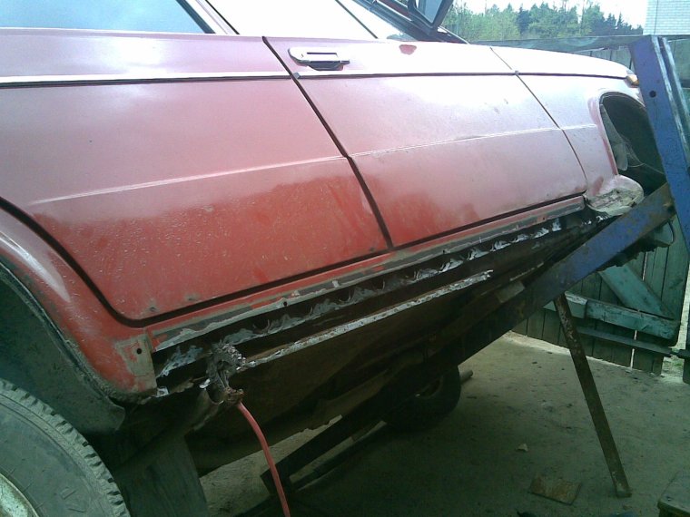 Переварка порогов ВАЗ 2106