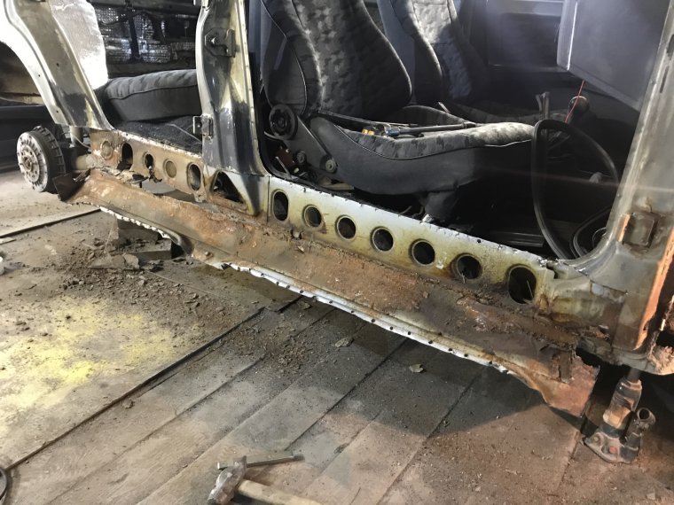 Переварка порогов УАЗ 469