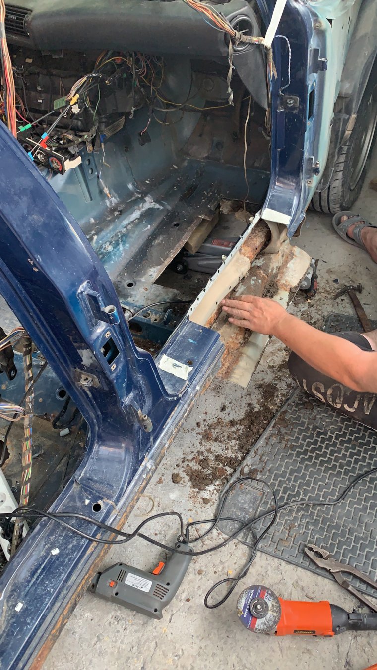 Переварка порогов Chaser 100