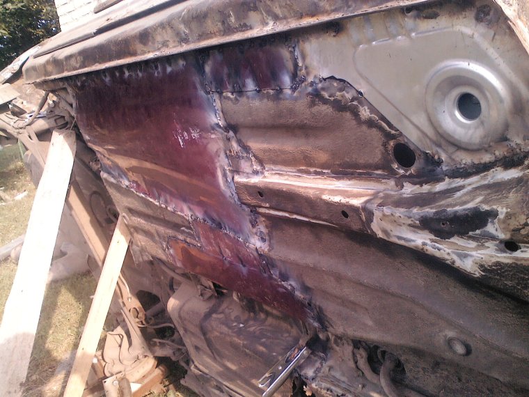 Переварка дна ВАЗ 2110