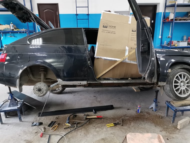 Переварка порогов ВАЗ 2112 купе