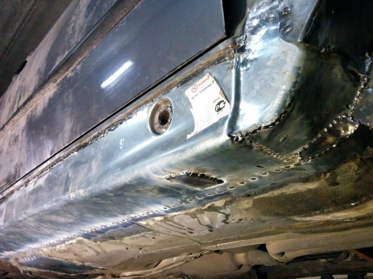 Переварка порогов ВАЗ 2107