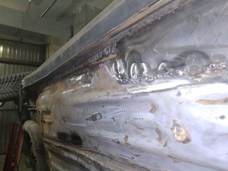 Сварка днища ВАЗ 2101