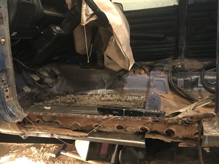 Переварка порогов 2109