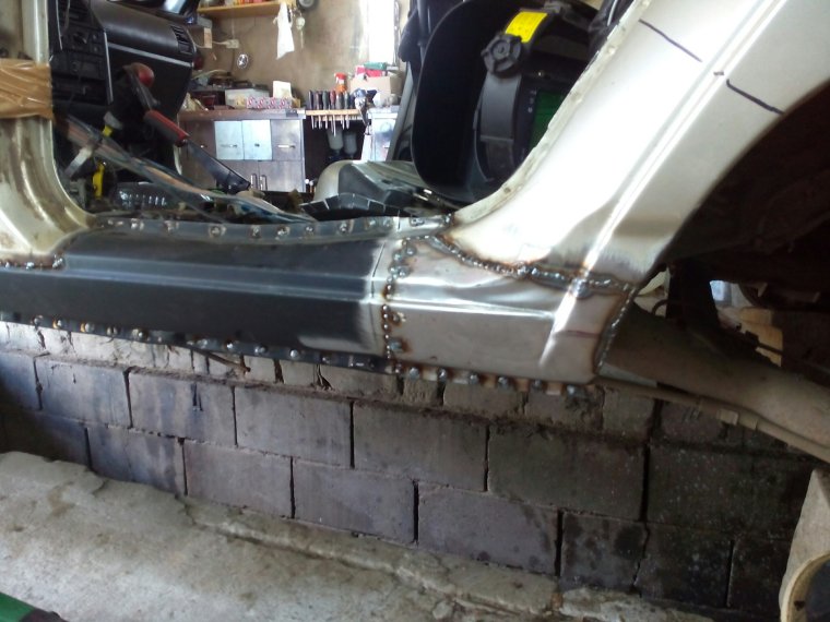 Переварка порогов Шевроле Тахо 840