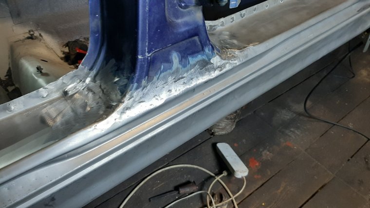 Переварка днища кузова Jeep Cherokee