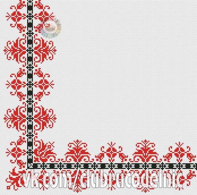 Удмуртский орнамент фон