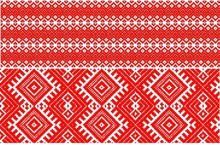 Национальный белорусский орнамент удмурты