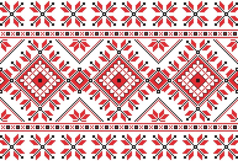 Вышиванка белорусская орнамент