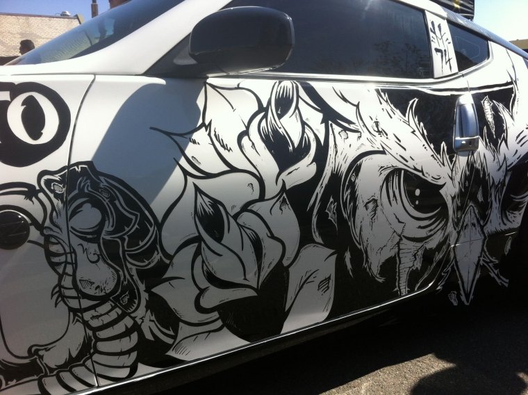 Трафареты для аэрографии на авто