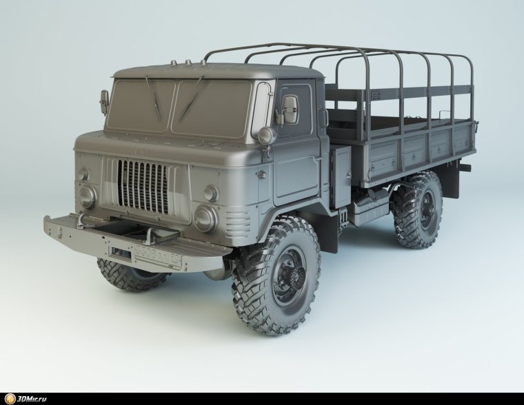 Автолегенды СССР Грузовики ГАЗ 66