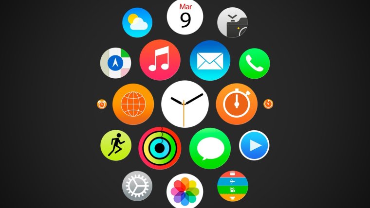 Меню Эппл вотч