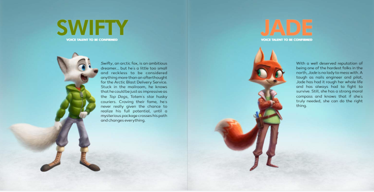 Стражи Арктики лиса Свифти