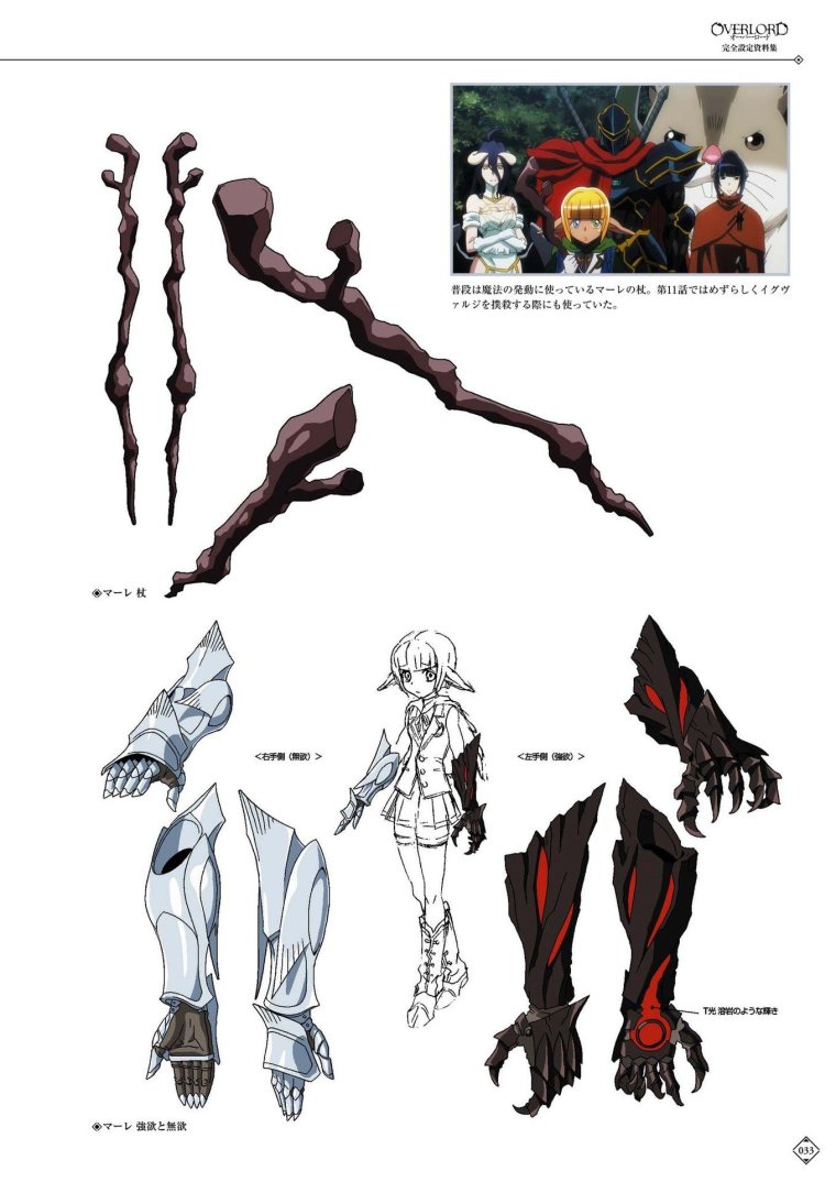 Карточки персонажей Оверлорд аниме