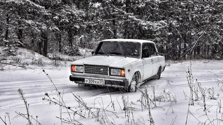 ВАЗ 2107 на рабочий стол