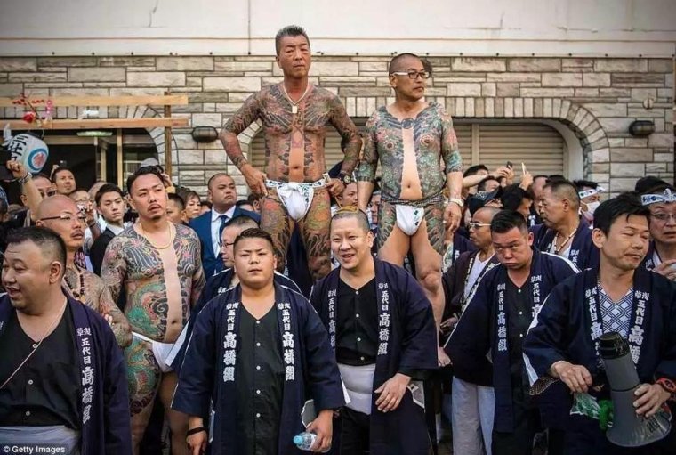 Якудза мафия в Японии