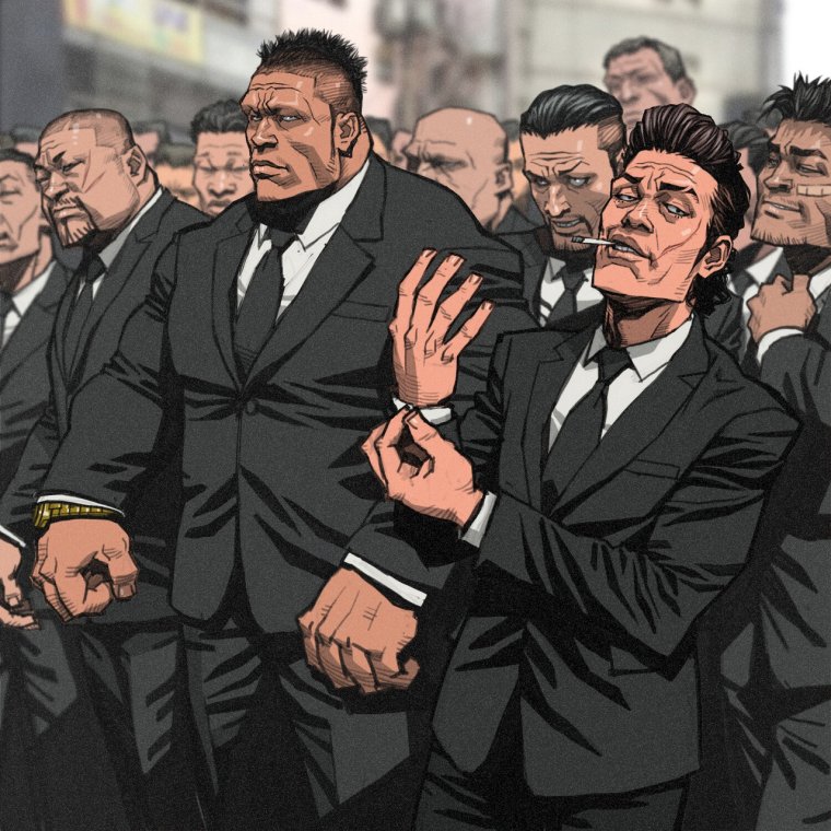 Банда якудза японская мафия