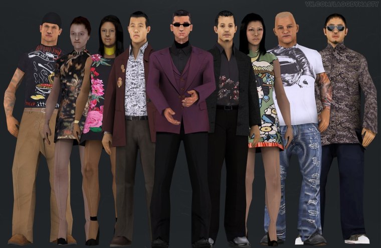 Триада китайская мафия 14к