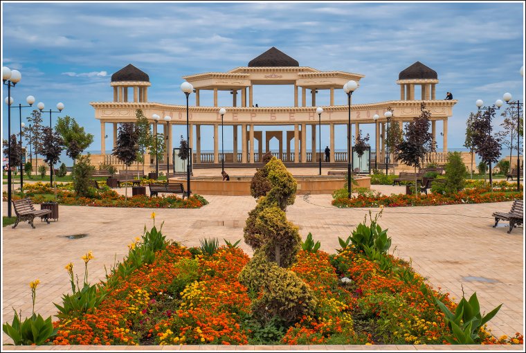 Махачкала набережная у моря