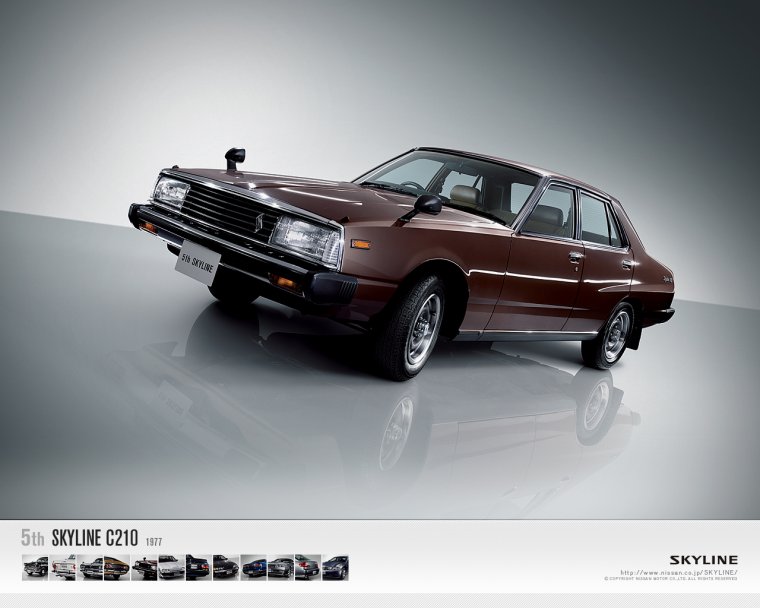 Nissan Skyline c210 седан