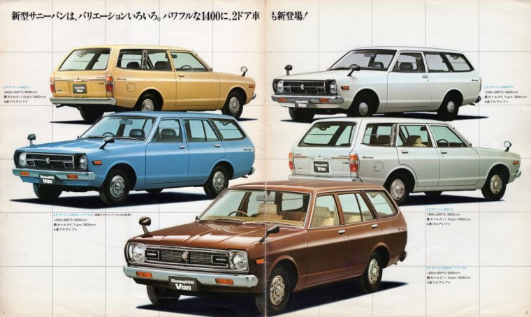 Nissan Sunny b210 Wagon
