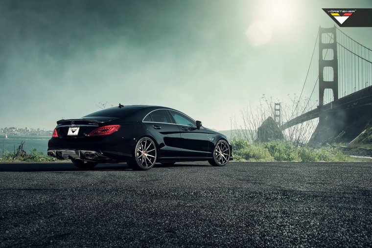 Mercedes Benz CLS 63 AMG w219 черный