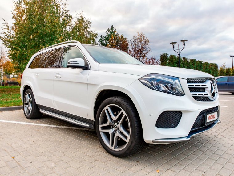 Mercedes GLS белый
