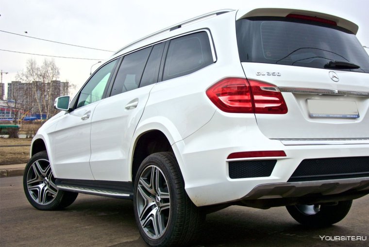 Мерседес бенз GLS 350 белый