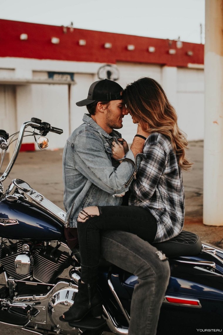 Свадьба в стиле мотоциклов