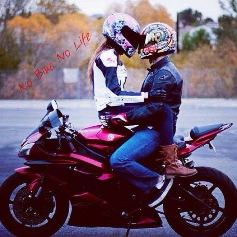 Лавстори с мотоциклом