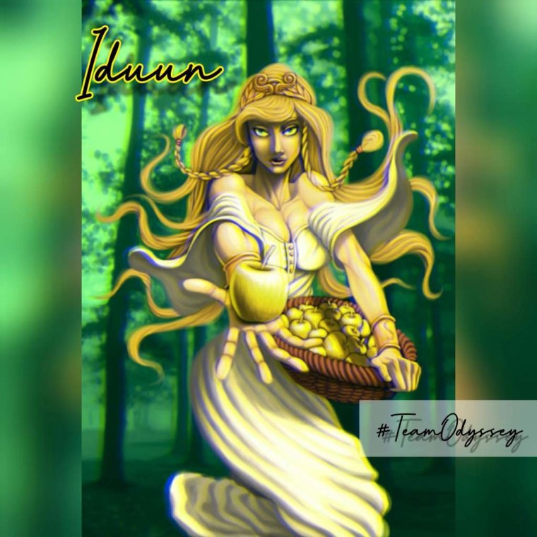 Идунн Скандинавская богиня