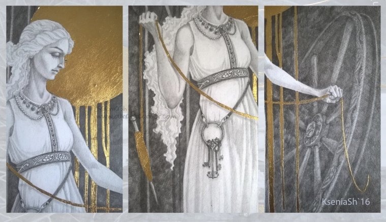 Богиня Фригг в скандинавской мифологии