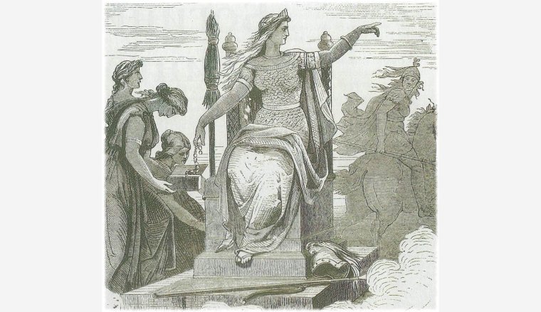 Богиня Фригг подношения