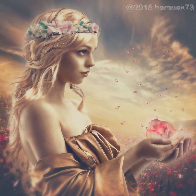 Богиня Фригг тату