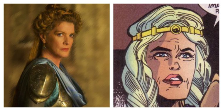 Богиня Фрейя на колеснице