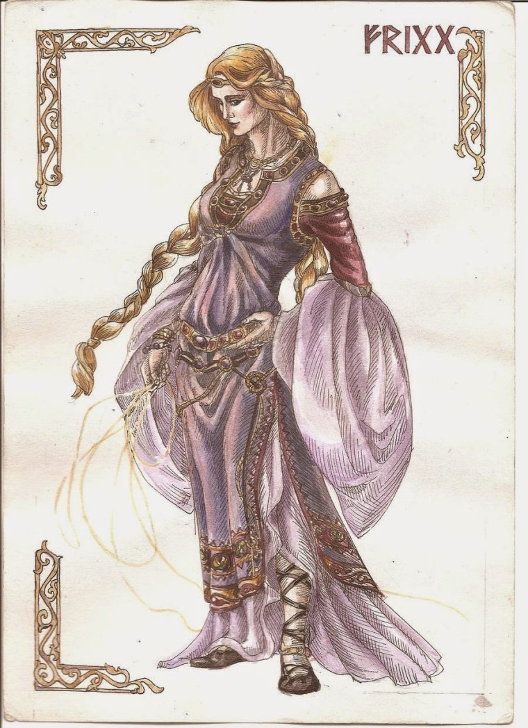 Богиня Фригг в скандинавской мифологии