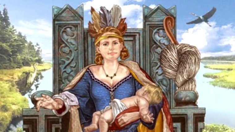 Фригг богиня жена Одина