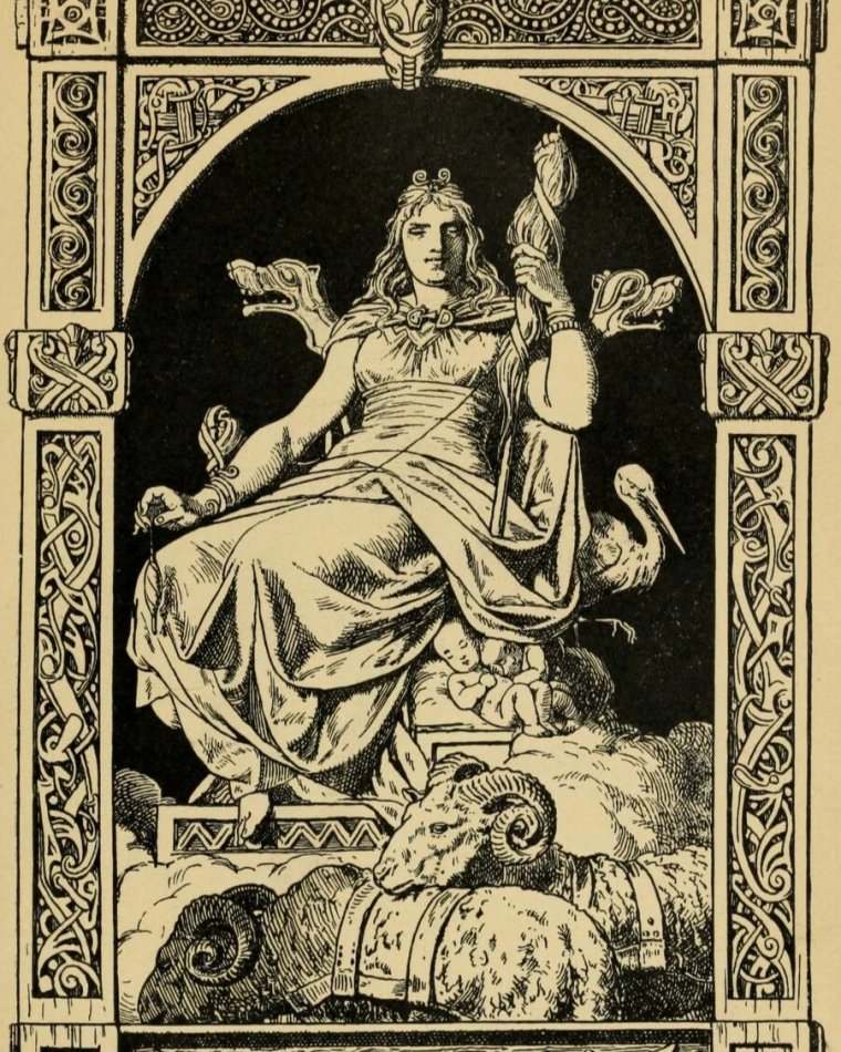 Фригга богиня Скандинавская