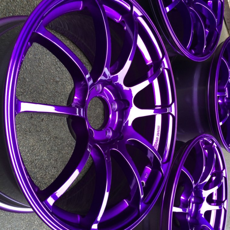 Порошковая краска фиолетовый Кэнди