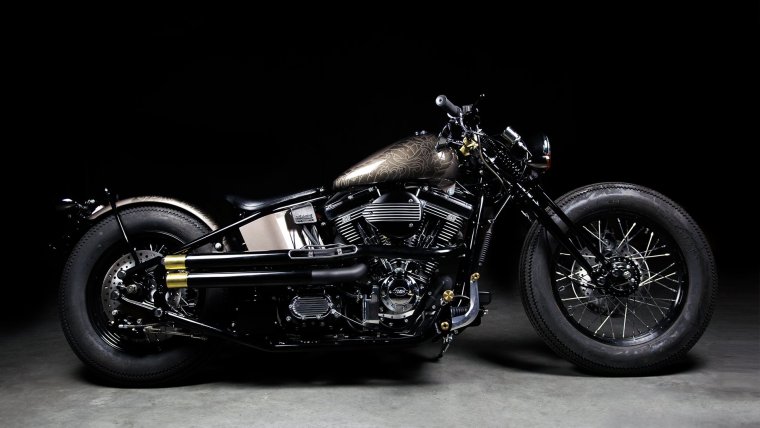 Заниженный мотоцикл