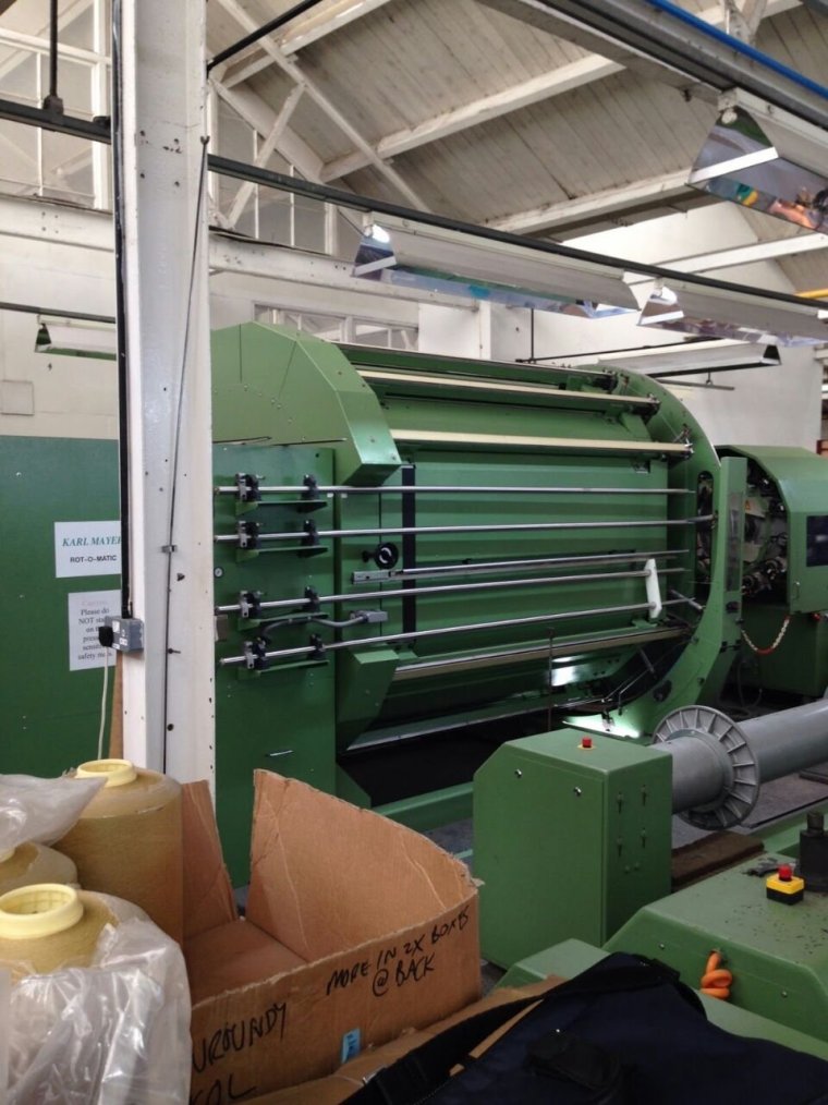 Основовязальная машина