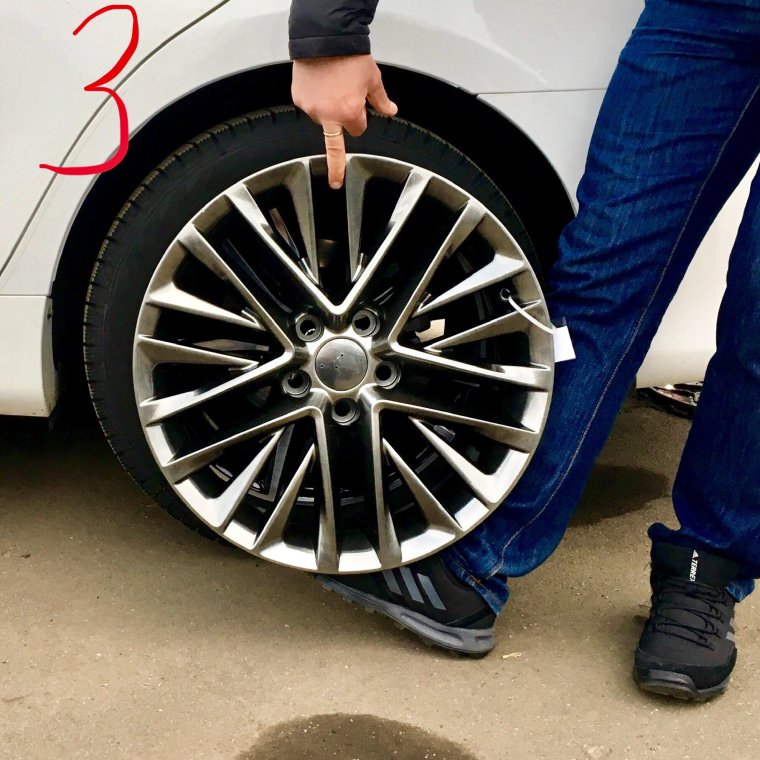 Размерность диска Тигуан