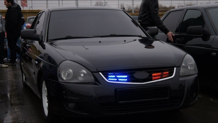 Черная Приора с ФСО