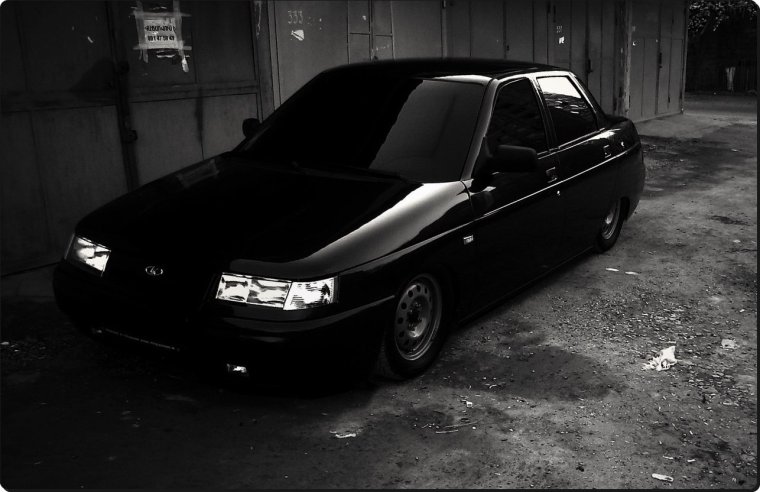 ВАЗ 2110 бункер черный