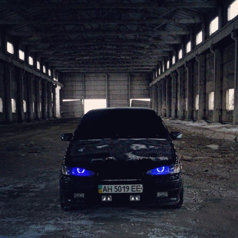 ВАЗ 2114 черная злая