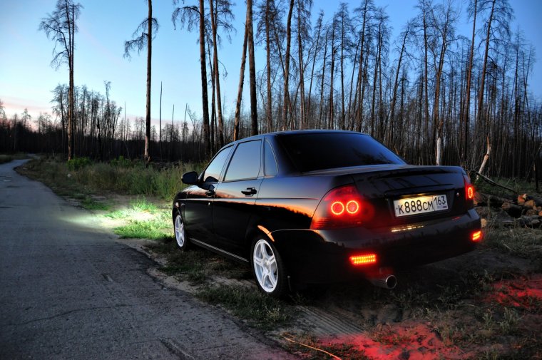 ВАЗ 2170 ночь