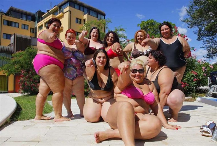 Жирные откормленные женщины