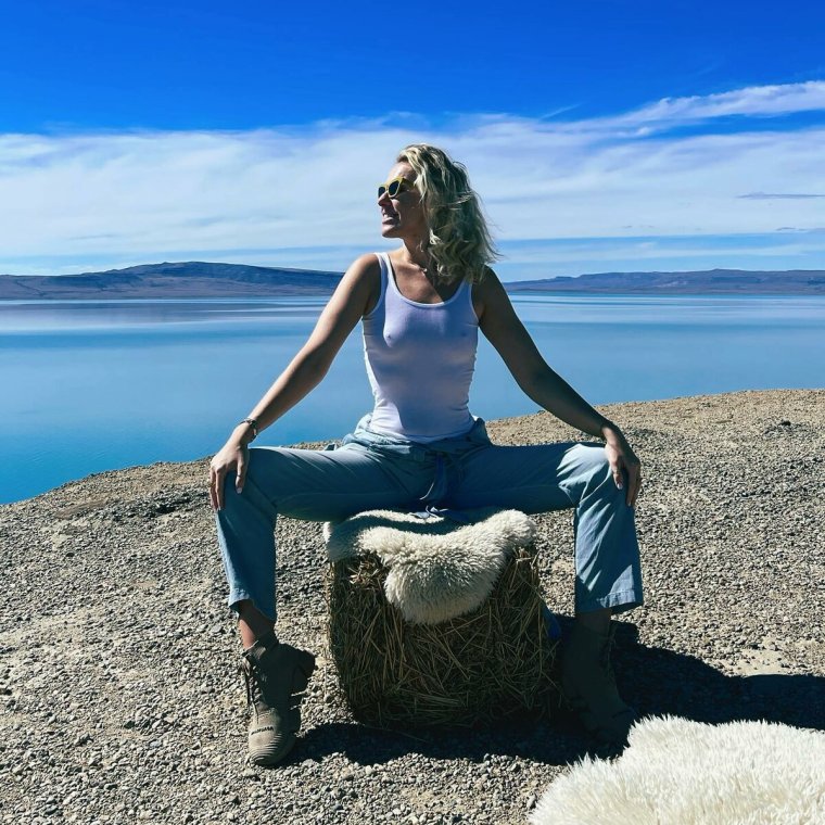 Ксения Бородина на отдыхе