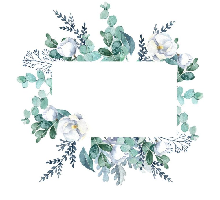 Красивая рамка для письма