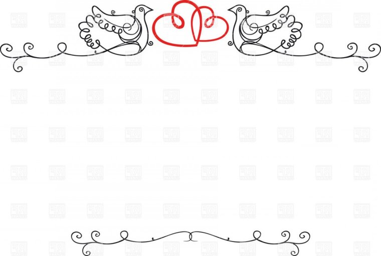 Красивые рамки для визиток